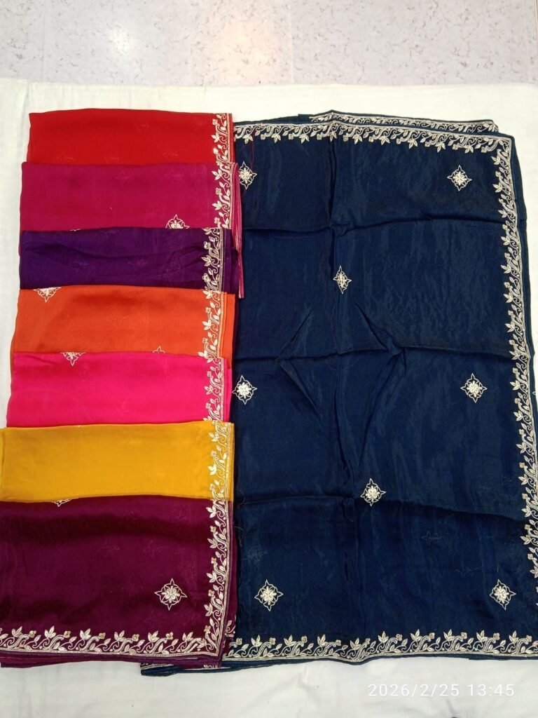 Silk Handwork Saree Kolkata | Premium Wedding Collection in 8 colours