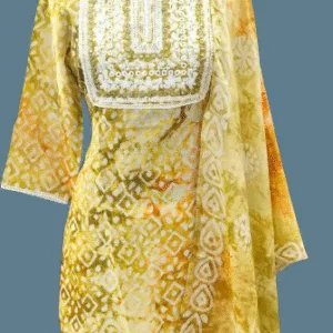 Handwork 3PCS Kurti Sets – Wholesale Price from Kolkata Factory