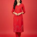 2 Pcs Kurti Set with Pant