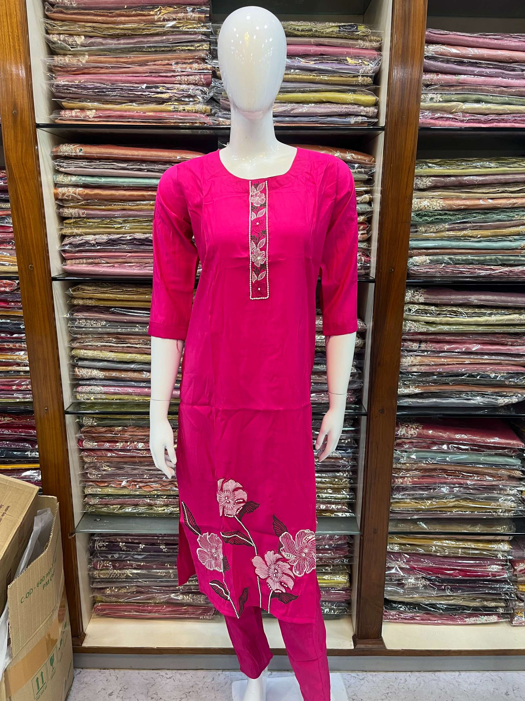 Cotton 2 Pcs Kurti Set