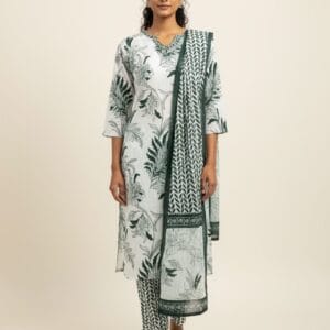 Printed 3-Piece Kurti Set