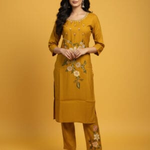 Cotton 2PCS Kurti Set