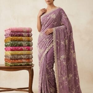 Bridal Handwork Saree