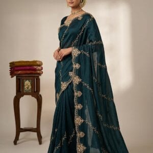 Bridal-Heavy-Handwork-Saree-in-Kolkata