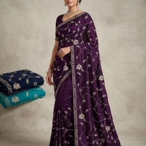 Designer Handwork Saree