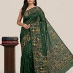 Bridal Handwork Saree with Heavy Design