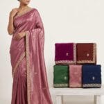 Designer Hand Embroidered Saree for Wedding