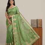 Latest Hand Embroidery Saree