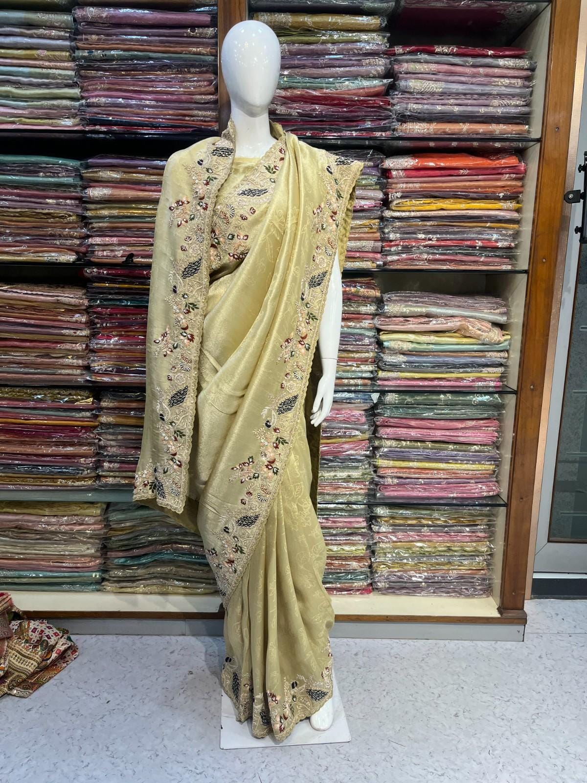 Bridal Handwork Saree