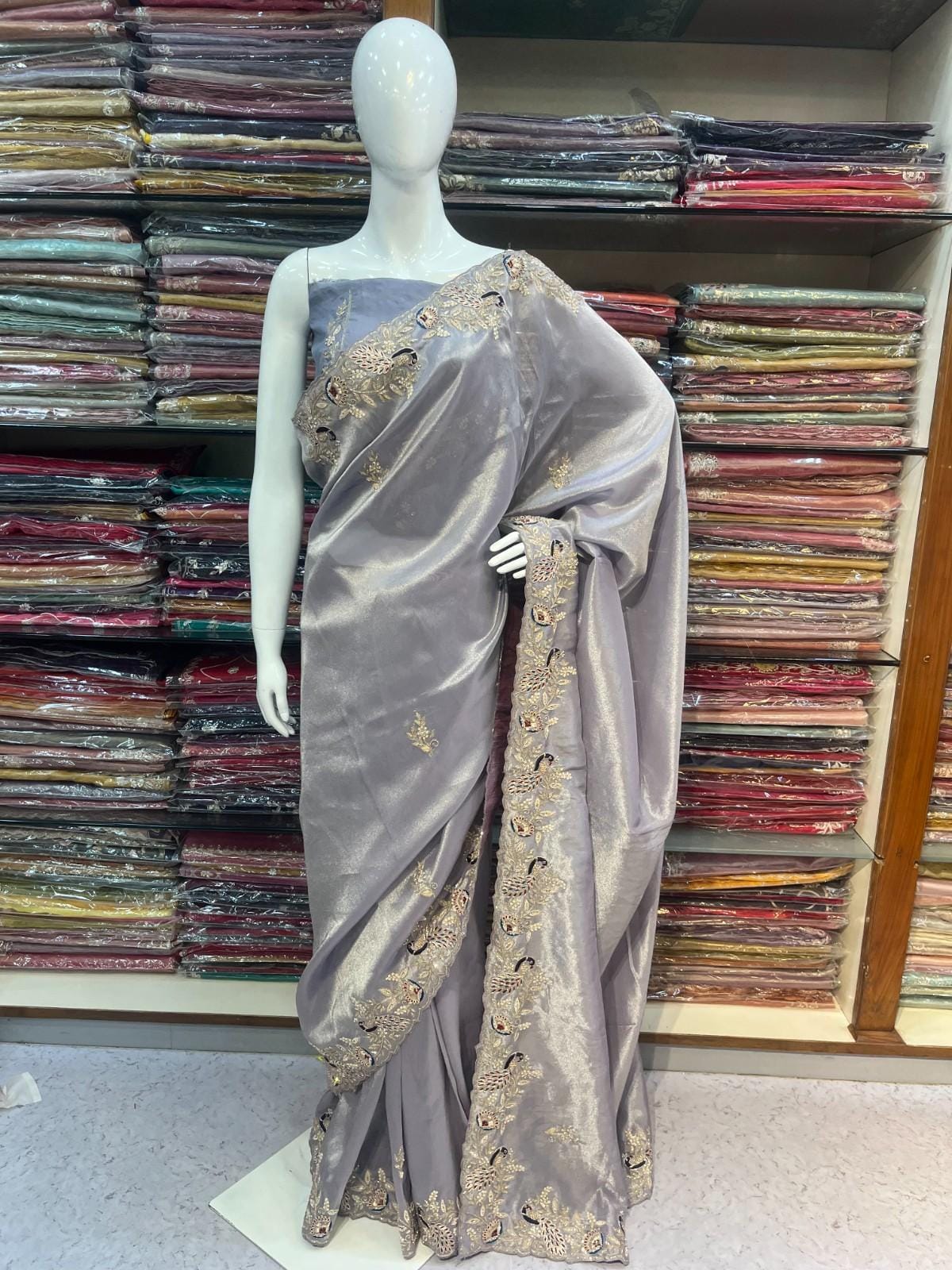 Boutique Style Handwork Saree