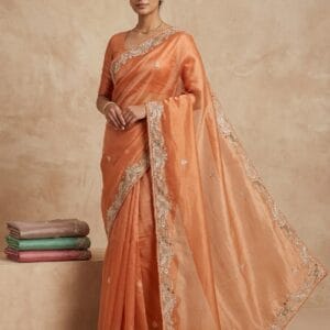 Party Wear Handwork Saree
