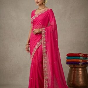 Stylish Handwork Saree