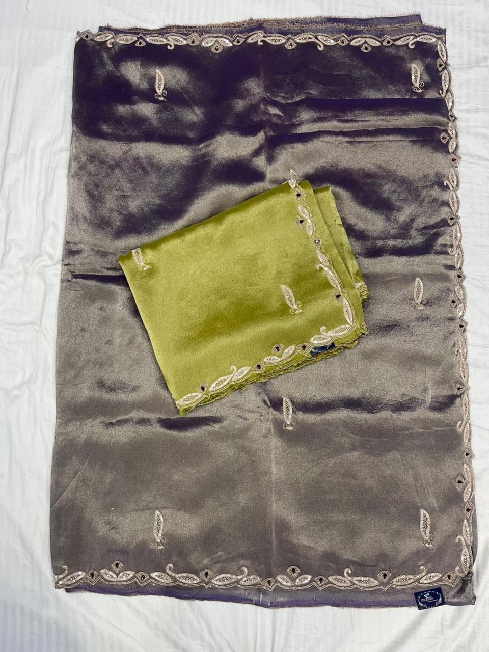 Organza-Handwork-Saree-Online