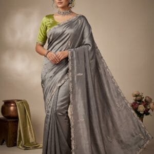 Organza-Handwork-Saree-Online